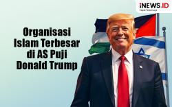 Infografis Organisasi Islam Terbesar AS Puji Trump 