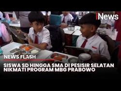 10 Sekolah Pesisir Selatan Sumbar Perdana Gelar Program Makan Bergizi Gratis