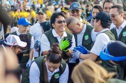 Bupati Badung Hadiri Aksi Bersih Sampah, Dukung Penyelesaian Permasalahan Sampah Laut<