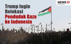 Infografis Trump Ingin Relokasi Penduduk Gaza ke Indonesia