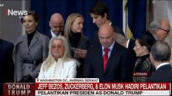 Jeff Bezos, Mark Zuckerberg hingga Elon Musk Hadiri Pelantikan Donald Trump