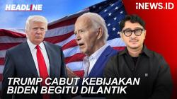 Headline vozpublica: Trump Cabut Kebijakan Biden Begitu Dilantik