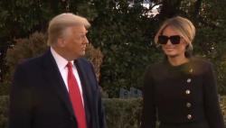 Trump Sebut Ibu Negara Melania Suka Putin