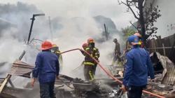 Rumah Tempat Mengaji di Maros Terbakar Hebat, 2 Motor Ludes
