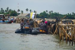 TNI AL Ungkap Pagar Laut Tangerang yang Belum Dibongkar Tersisa 5,26 Km 