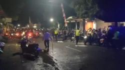 Mencekam! Massa Perguruan Silat Rusak Polsek Watulimo Trenggalek, 3 Polisi Terluka<