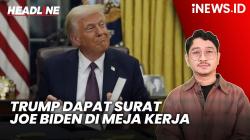 Headline vozpublica.ID: Ketika Trump Tak Sadar Ditinggali Sepucuk Surat dari Joe Biden di Meja Kerja