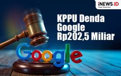 Infografis KPPU Denda Google Rp202,5 Miliar karena Terbukti Monopoli