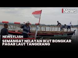 Semangat Nelayan Ikut Bongkar Pagar Laut di Tangerang: Habisin, Hancurkan, Sikat!
