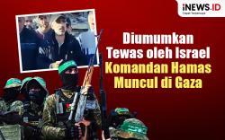 Infografis Diumumkan Tewas oleh Israel, Komandan Hamas Muncul di Gaza