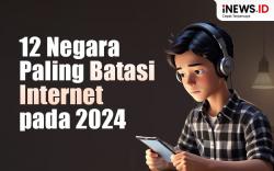 Infografis 12 Negara yang Paling Membatasi Internet pada 2024