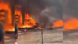 Kebakaran Hebat di SPBU Aek Garingging Madina, Api dari Mobil Avanza