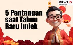 Infografis 5 Pantangan saat Hari Imlek