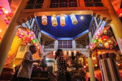 Suasana Perayaan Malam Tahun Baru Imlek di Palembang