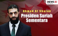 Infografis Ahmad Al Sharaa Jadi Presiden Suriah Sementara