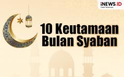 Infografis 10 Keutamaan Bulan Syaban