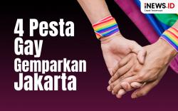 Infografis 4 Pesta Gay yang Gemparkan Jakarta
