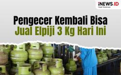 Infografis Pengecer Bisa Jual Elpiji 3 Kg Mulai Hari Ini
