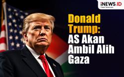 Infografis Donald Trump: AS Akan Ambil Alih Gaza
