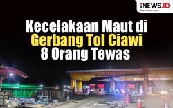 Infografis Kecelakaan Maut di Gerbang Tol Ciawi, 8 Orang Tewas 