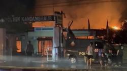 Kebakaran Polsek Kandanghaur Indramayu, Api dari Percikan Kabel Komputer<