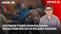 Headline iNEWS.ID: Hotman Paris dan Razman Nasution Ricuh di Ruang Sidang, KY Usut Dugaan Rendahkan Hakim