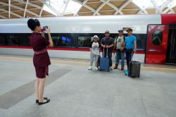 Kereta Cepat Whoosh Layani 62 Perjalanan per Hari