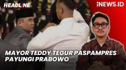 Headline vozpublica.ID: Mayor Teddy Tegur Paspampres Payungi Presiden Prabowo saat Sambut Erdogan