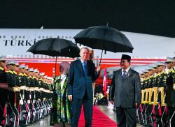 Prabowo Siapkan Upacara Kenegaraan untuk Sambut Erdogan di Istana Bogor 