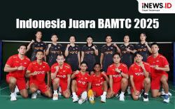 Infografis Indonesia Juara BAMTC 2025 