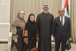 Megawati Soekarnoputri Bertemu Putra Mahkota Abu Dhabi Pangeran Khaled