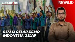 Headline iNEWS.ID: Badan Eksekutif Mahasiswa Seluruh Indonesia Gelar Demo Indonesia Gelap