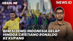 Headline vozpublica.ID: BEM SI Demo Indonesia Gelap hingga Cristiano Ronaldo Datang ke Kupang Besok