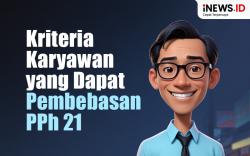 Infografis Kriteria Karyawan yang Dapat Pembebasan PPh 21