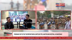 MORNING NEWS: Suasana Pelantikan Kepala Daerah Hasil Pilkada 2024 di Monas