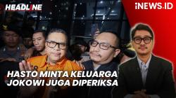 Headline iNEWS.ID: Ditahan KPK, Hasto Minta Keluarga Jokowi juga Diperiksa