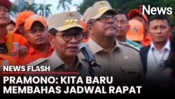 Hari Pertama Jadi Gubernur, Pramono Anung Akui Belum Miliki Slogan Baru untuk Jakarta