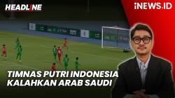 Headline vozpublica.ID: Timnas Putri Indonesia Kalahkan Arab Saudi di FIFA Matchday