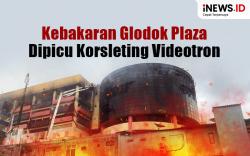 Infografsi Penyebab Kebakaran Glodok Plaza Terungkap