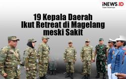 Infografis 19 Kepala Daerah Ikut Retreat di Magelang meski Sakit