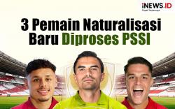 Infografis 3 Pemain Naturalisasi Baru Diproses PSSI