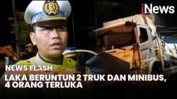Kronologi Kecelakaan Beruntun di Tol Cipularang, Kasur hingga Terigu Berserakan | News Flash