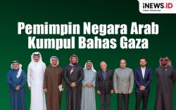 Infografis Pemimpin Negara-Negara Arab Kumpul di Saudi Bahas Rencana AS Rebut Gaza
