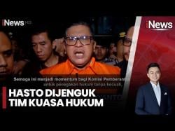 Datangi Rutan, Tim Kuasa Hukum Besuk Hasto Kristiyanto