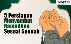 Infografis 5 Persiapan Menyambut Ramadhan Sesuai Sunnah