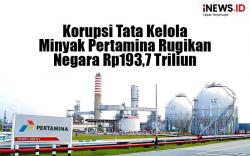 Infografis Korupsi Tata Kelola Minyak Pertamina Rugikan Negara hingga Rp193,7 Triliun
