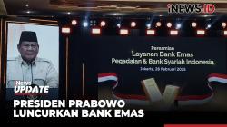 Presiden Prabowo Luncurkan Bank Emas Pertama di Indonesia