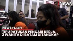 2 Perempuan Tipu 140 Pencari Kerja di Batam Ditangkap Polisi, Raup Ratusan Juta