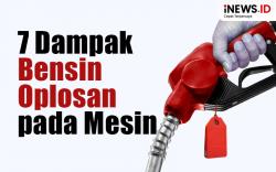 Infografis 7 Dampak Bensin Oplosan pada Mesin