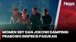 Presiden Prabowo Pimpin Upacara Parade Senja di Akmil Magelang, Didampingi SBY dan Jokowi